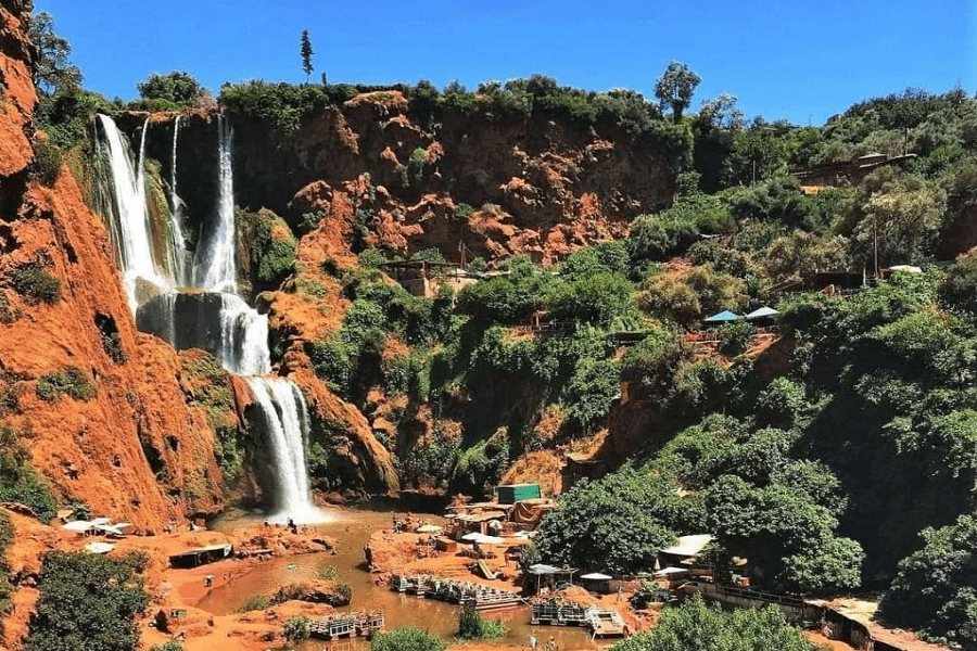 Excursión desde Marrakech a las cascadas de Ouzoud